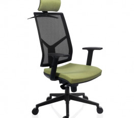 Scaun ergonomic 30.11.28, spatar mesh, sezut tapitat, mecanism syncron